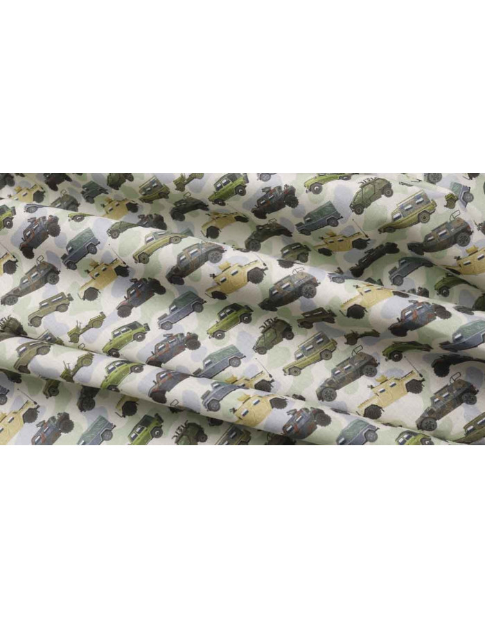 Algodón Coches Ejercito