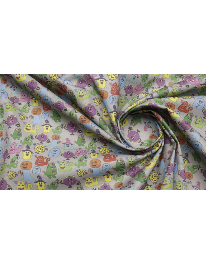 Algodón Monster Halloween - Imagen 3