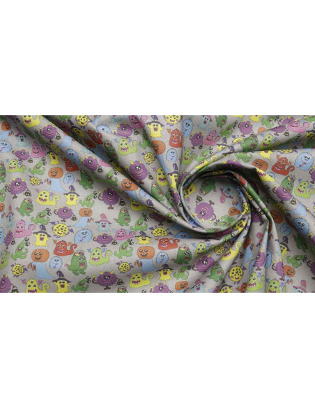 Algodón Monster Halloween - Imagen 3