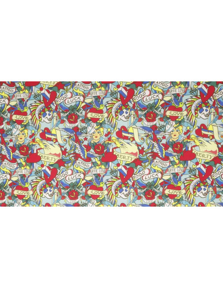 Algodón Corazón Good Luck