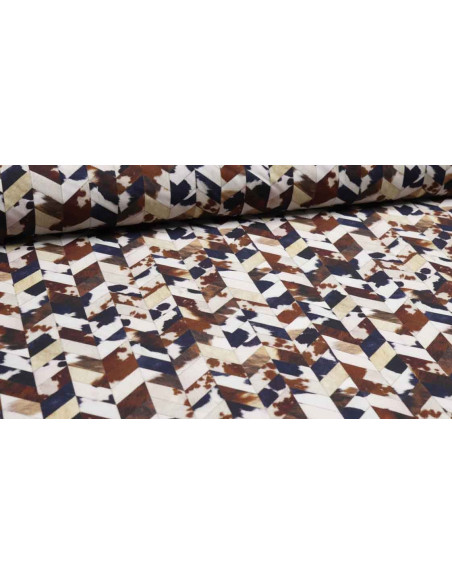 Algodón Estampado CowBoy