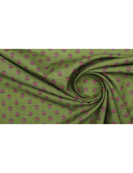 Algodón Mariquitas Caqui