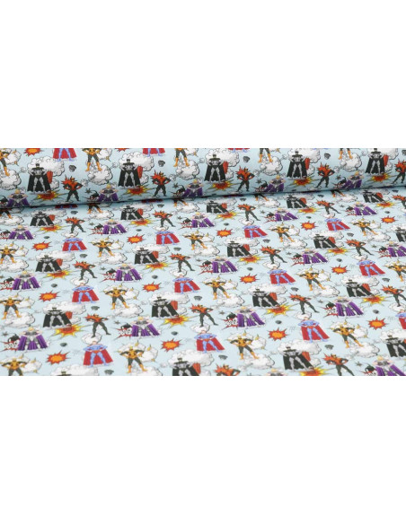Algodón SuperHéroes Boom - Imagen 1
