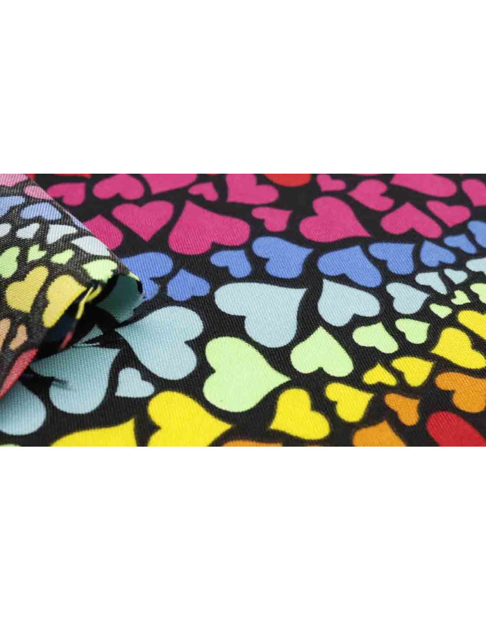Stretch Corazones Multicolor - Imagen 3