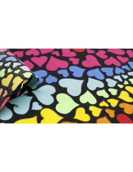 Stretch Corazones Multicolor - Imagen 3