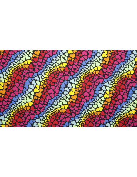 Stretch Corazones Multicolor - Imagen 2