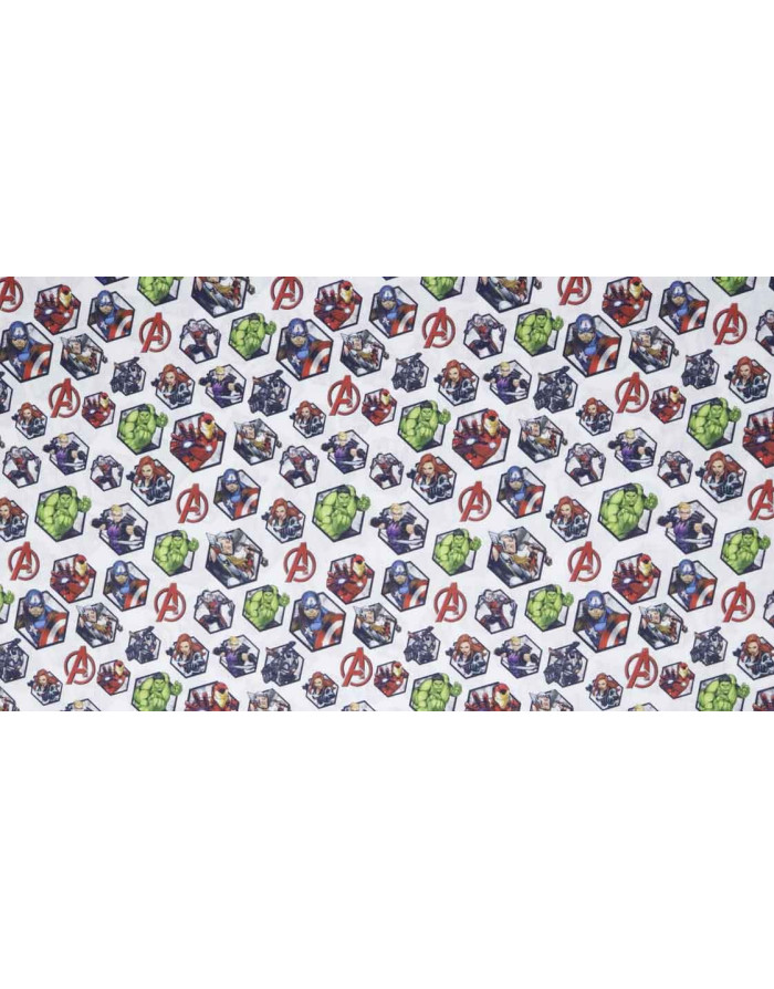Algodón Escudos Marvel