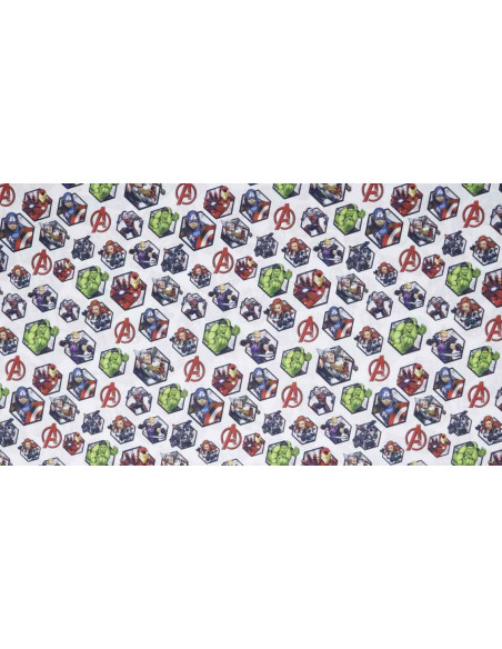 Algodón Escudos Marvel Algodón Escudos Marvel