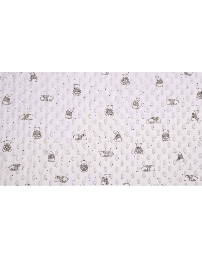 Coralina Topos Osos Gris - Imagen 2