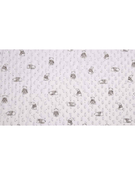 Coralina Topos Osos Gris - Imagen 2