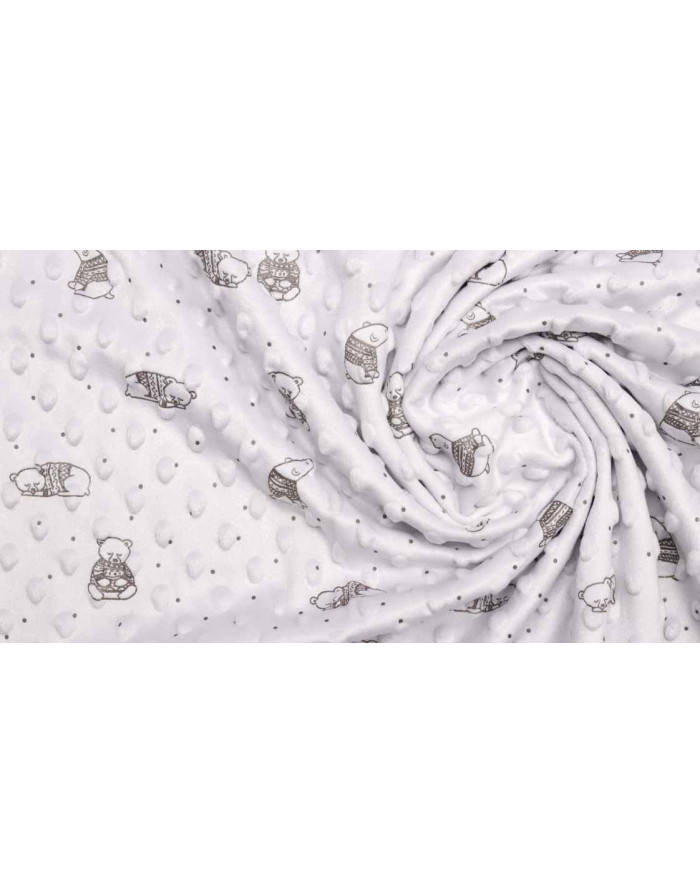 Coralina Topos Osos Gris - Imagen 3