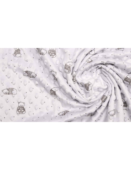 Coralina Topos Osos Gris - Imagen 3