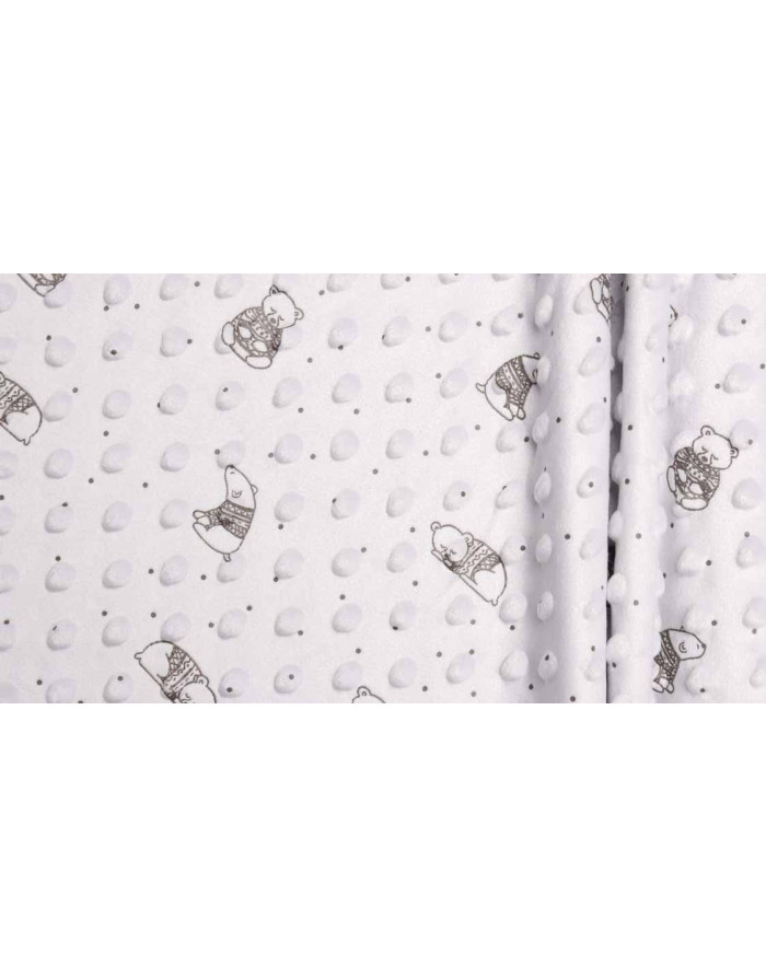 Coralina Topos Osos Gris - Imagen 4