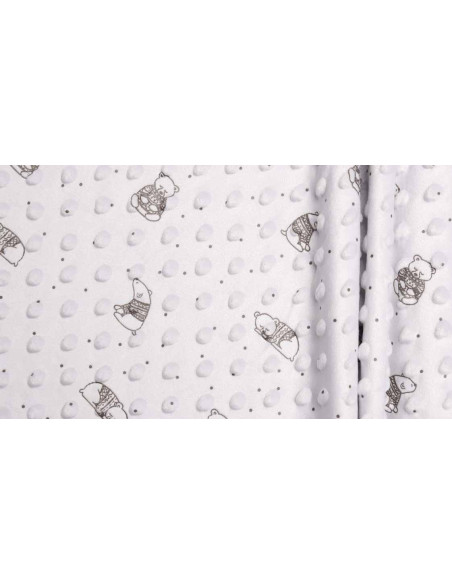 Coralina Topos Osos Gris - Imagen 4