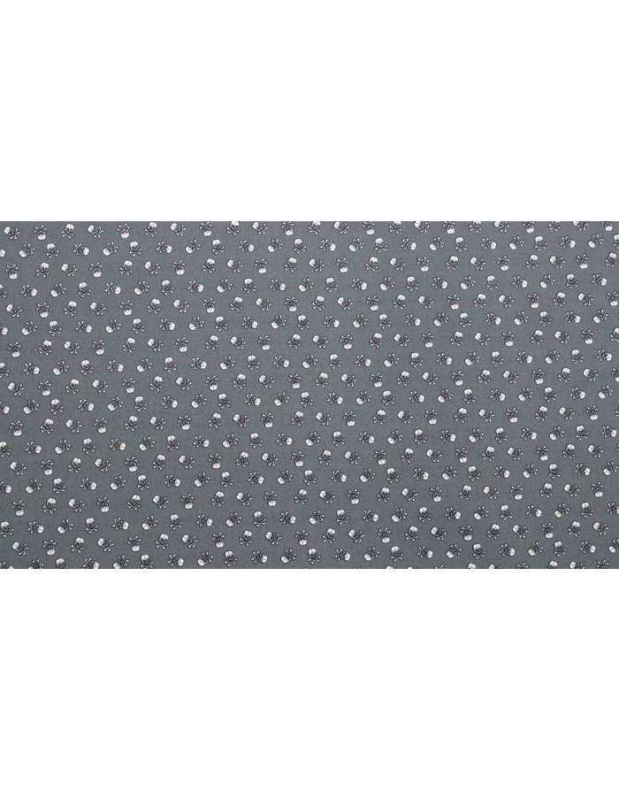 Algodón Gris Skull Mini - Imagen 2