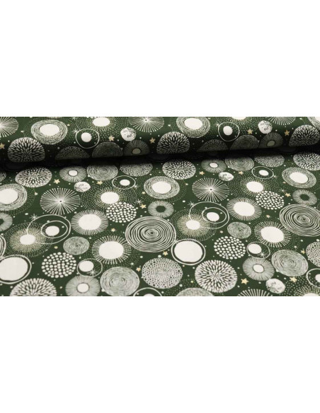 Navidad PatchWork Eclipses Lurex - Imagen 1