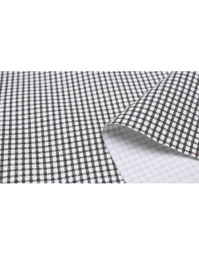 Algodón Cuadros Ferry Marrón