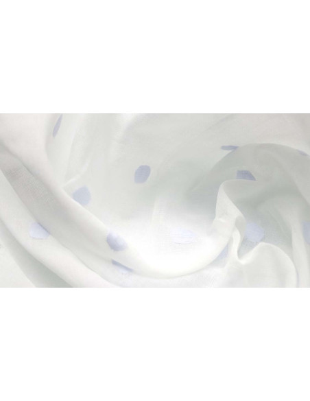 Batista Suiza Organdizada Panete Celeste - Imagen 2