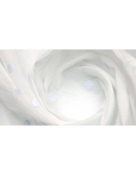 Batista Suiza Organdizada Panete Celeste - Imagen 3