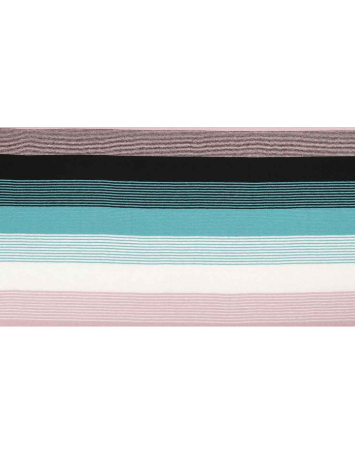 Punto Hilo Rayas Rosa Sandi