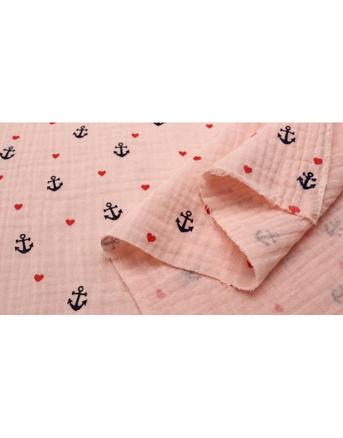 Bambula Rosa Anclas Marinera - Imagen 3