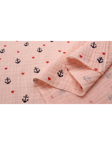 Bambula Rosa Anclas Marinera - Imagen 3