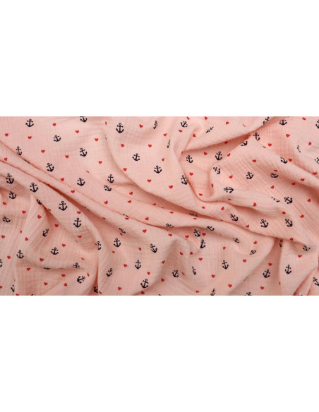 Bambula Rosa Anclas Marinera - Imagen 2