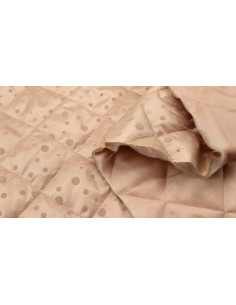 Acolchado Flocado Rosa 2