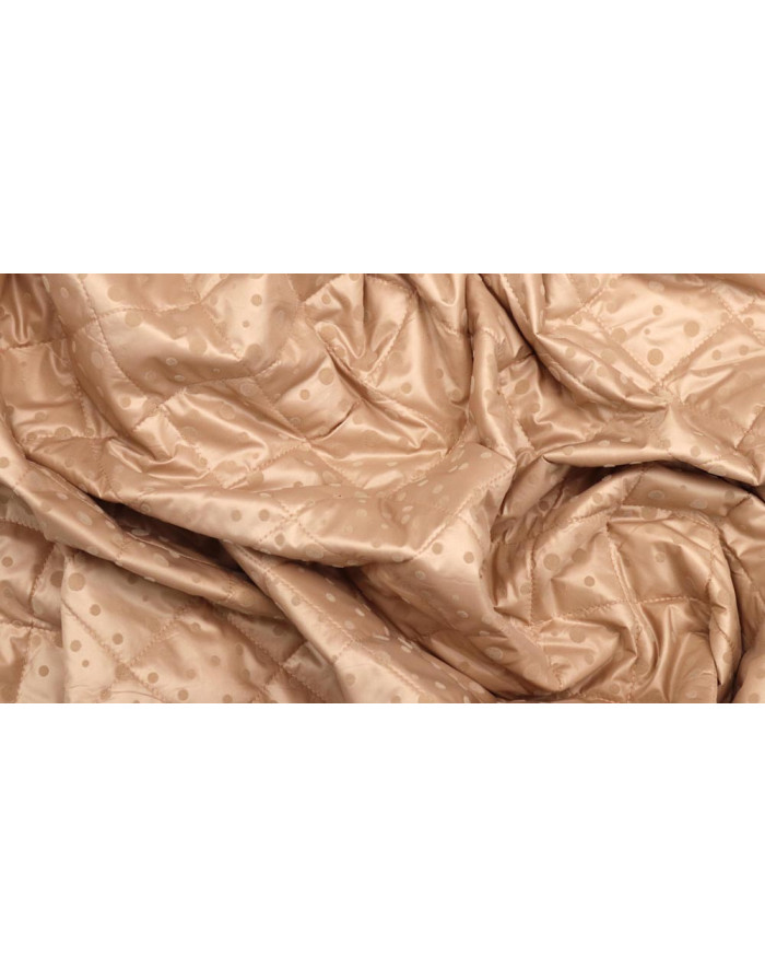 Terciopelo Acolchado De 3 Capas - Color Beige - Alta Calidad Made In Italy - Tejido De Terciopelo Para Tapicería Por Metros | Leroy Merlin