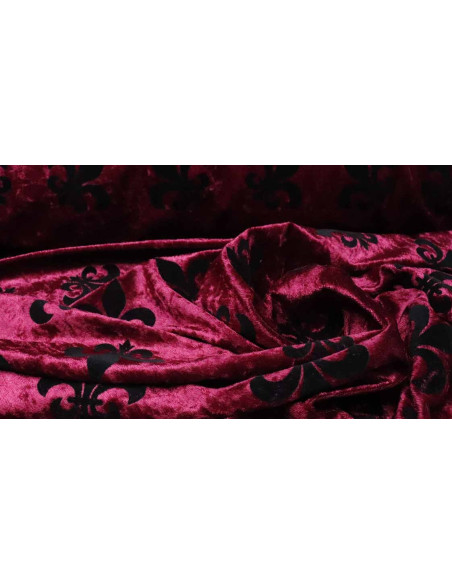 Terciopelo Flor de Lis Terciopelo Flor de Lis