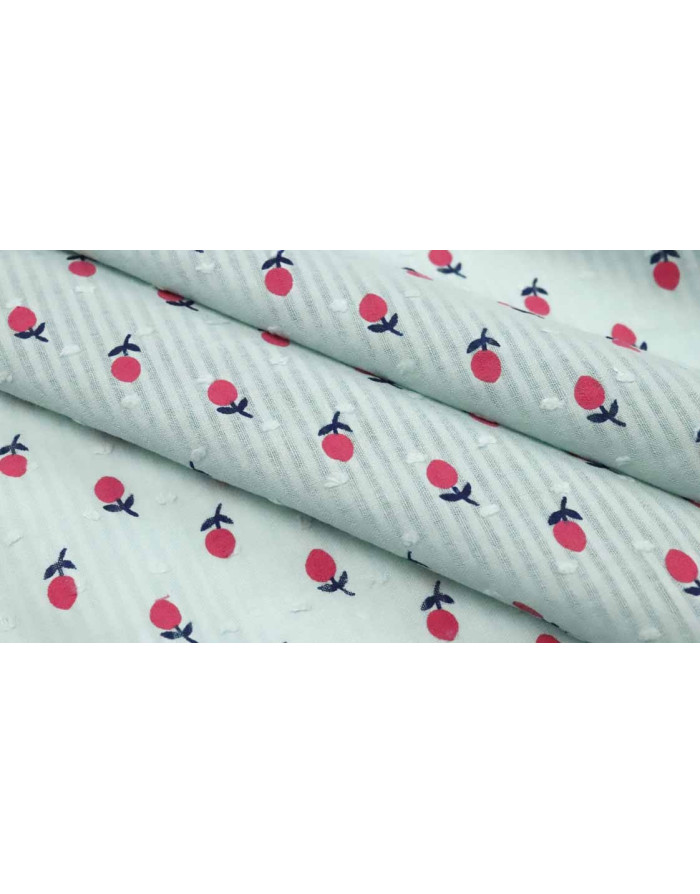 Plumeti Estampado Verde Agua