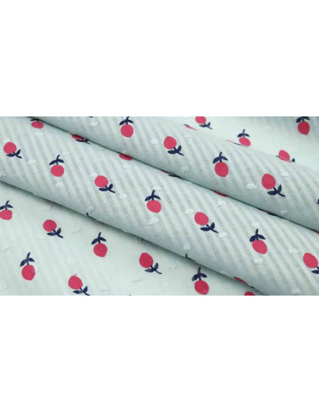 Plumeti Estampado Verde Agua