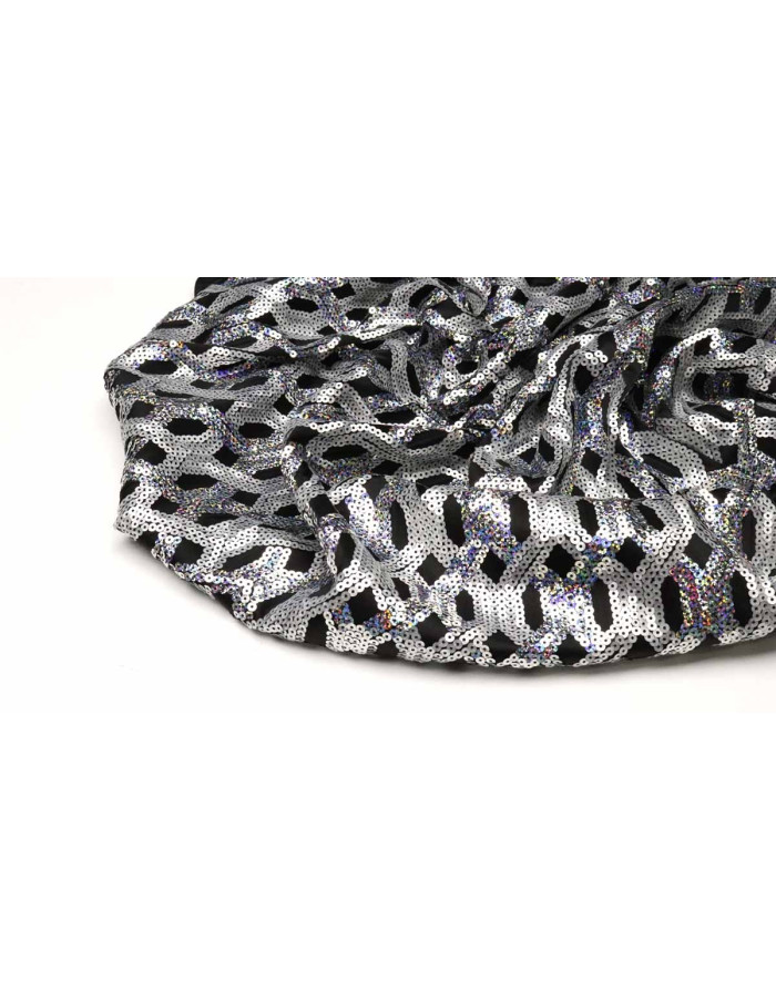 Lentejuela Plata Eslabón