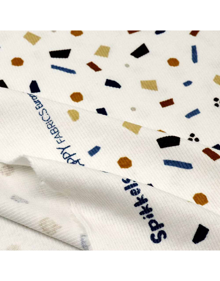 Punto Canalé Blanco Picapiedra