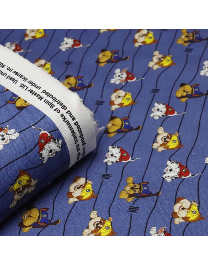 Tela Algodón Patrulla Canina - Imagen 2
