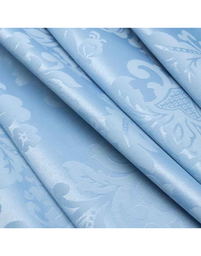 Damasco Celeste Medallón