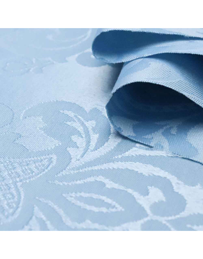 Damasco Celeste Medallón