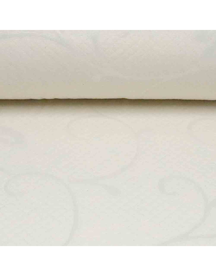 Piqué Tapicería Beige Flor