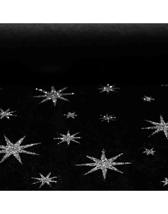 Terciopelo Estrella Purpurina - Imagen 1