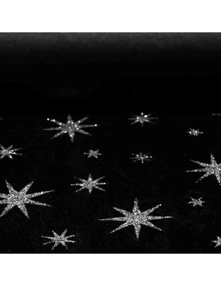 Terciopelo Estrella Purpurina - Imagen 1