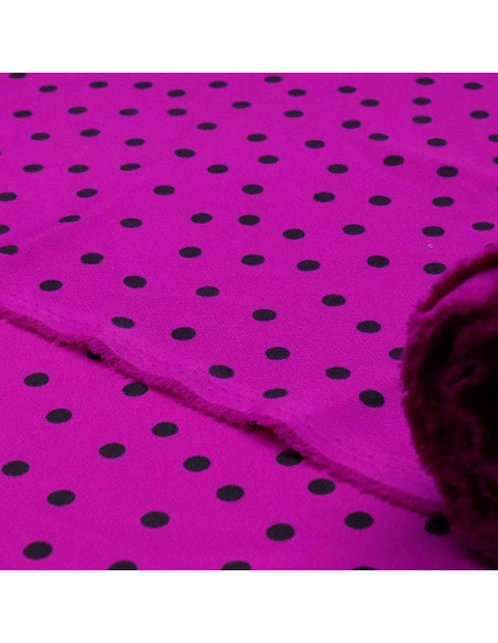 Crespón Buganvilia Lunar Negro Lenteja Crespón Buganvilia Lunar Negro Lenteja