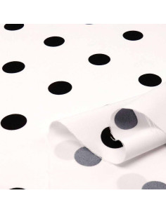 Tela Blanca Lunar Negro 2