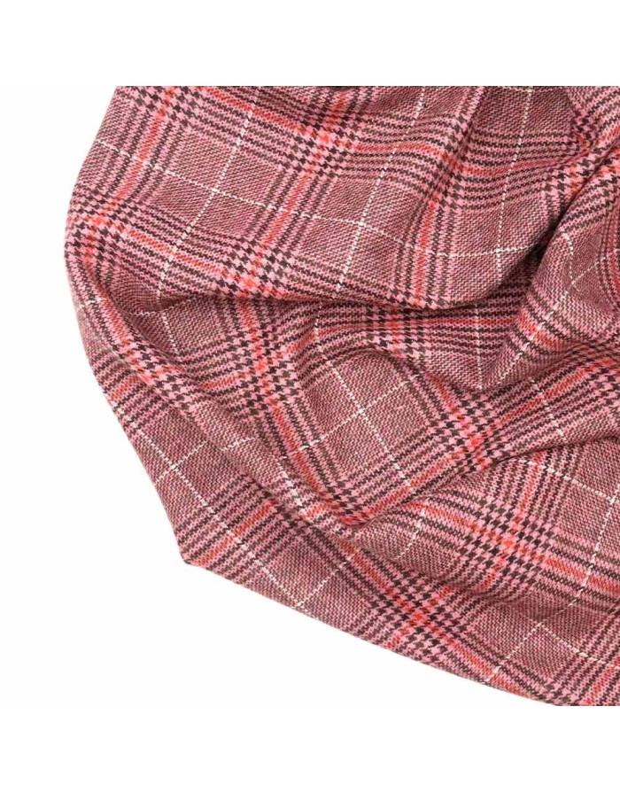 Lana Príncipe Gales Malva - Imagen 3