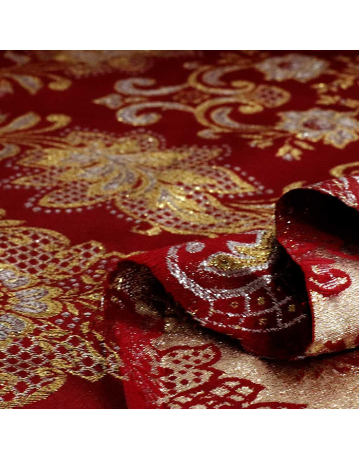 Brocado Burdeos Salamanca