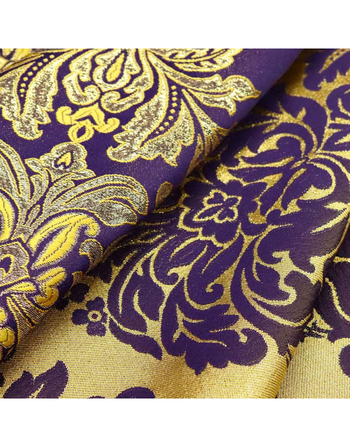 Brocado Cofrade Morado - Imagen 3