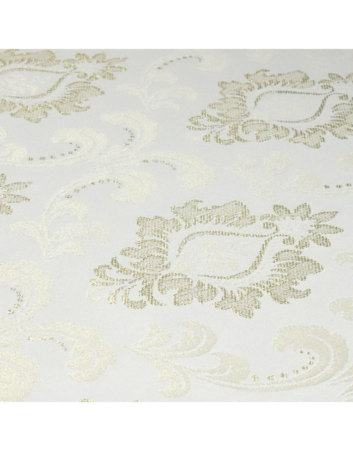 Brocado Santiago Lurex Dorado - Imagen 3