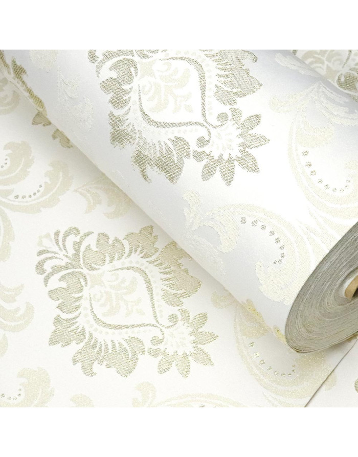 Brocado Santiago Lurex Dorado - Imagen 4