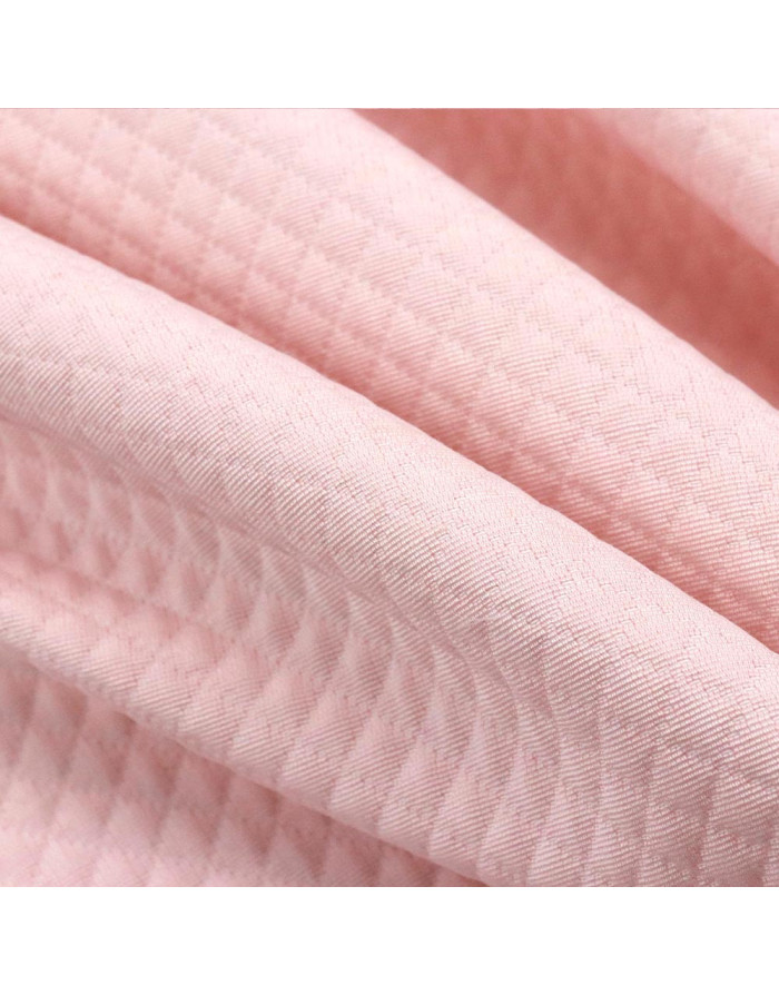 Piqué Rosa Rombos Hogar - Imagen 3