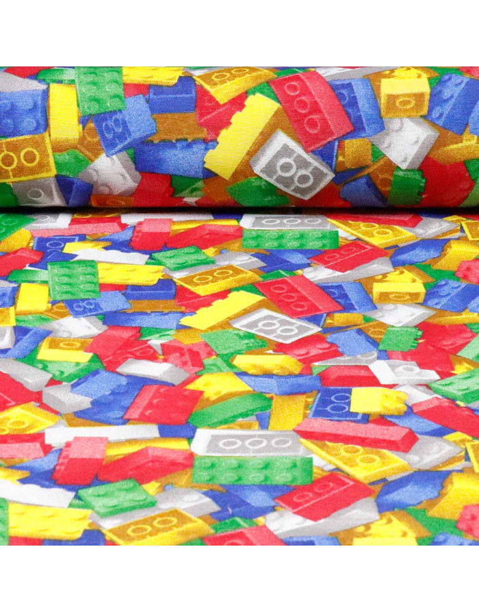 Loneta Fichas Lego - Imagen 1