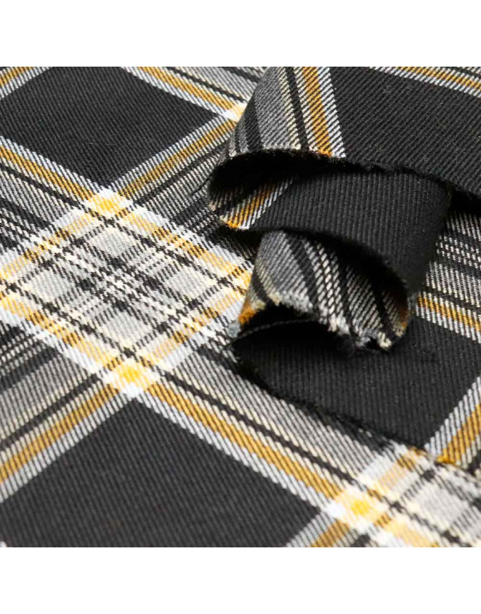 Cuadro Escocés Amarillo